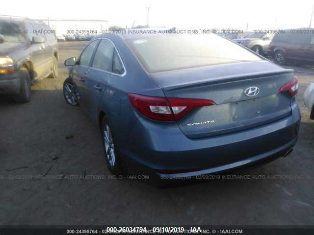 Photo 2 VIN: 5NPE24AF1GH347070 - HYUNDAI SONATA 