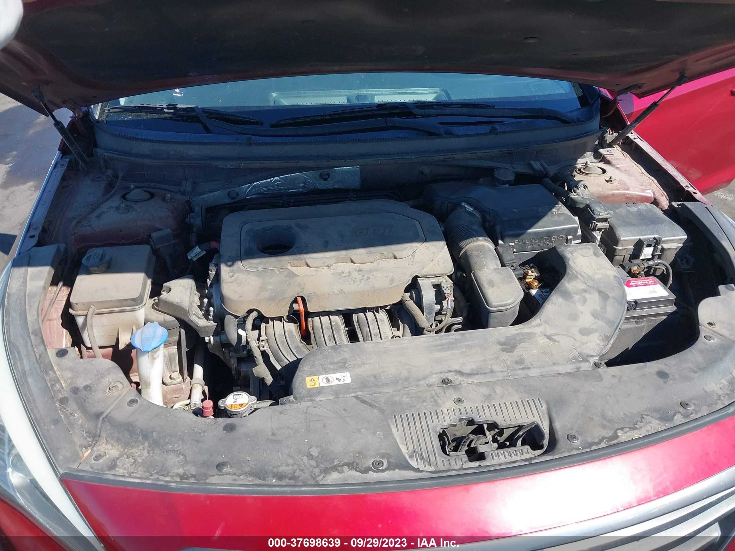 Photo 9 VIN: 5NPE24AF1GH348476 - HYUNDAI SONATA 