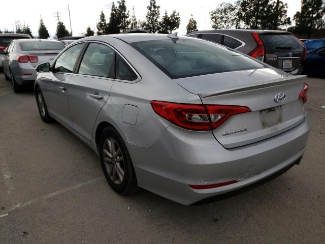 Photo 1 VIN: 5NPE24AF1GH349188 - HYUNDAI SONATA SE 