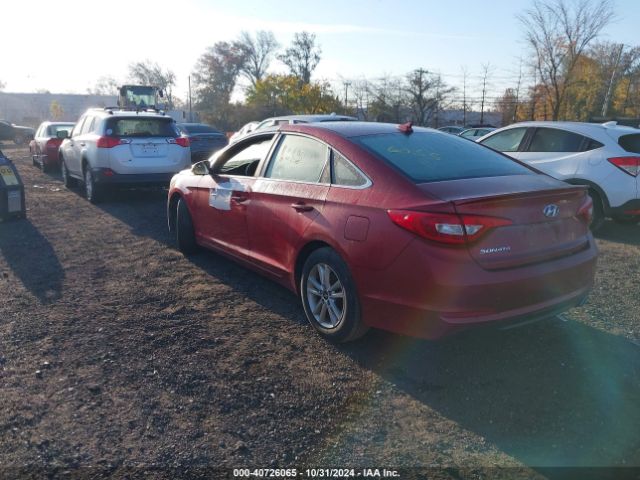 Photo 2 VIN: 5NPE24AF1GH357789 - HYUNDAI SONATA 