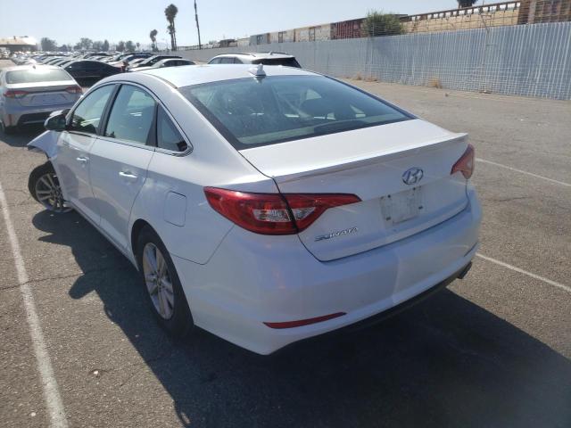 Photo 2 VIN: 5NPE24AF1GH358859 - HYUNDAI SONATA SE 