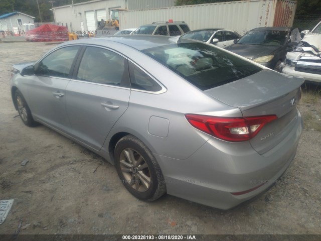 Photo 2 VIN: 5NPE24AF1GH359266 - HYUNDAI SONATA 