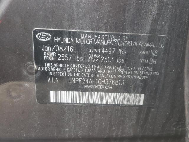 Photo 11 VIN: 5NPE24AF1GH376813 - HYUNDAI SONATA 