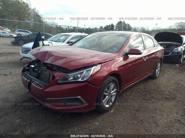 Photo 1 VIN: 5NPE24AF1GH379694 - HYUNDAI SONATA 