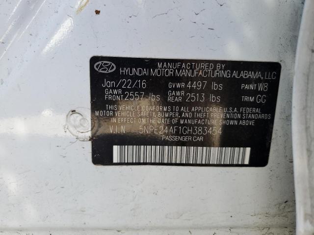 Photo 11 VIN: 5NPE24AF1GH383454 - HYUNDAI SONATA 