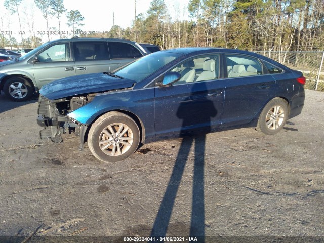 Photo 1 VIN: 5NPE24AF1GH384071 - HYUNDAI SONATA 