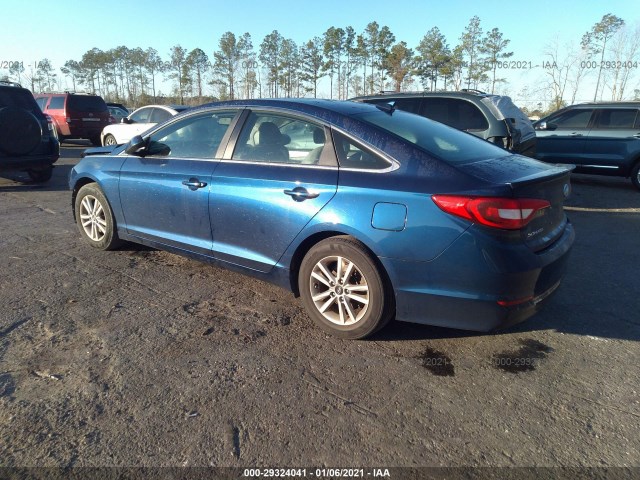 Photo 2 VIN: 5NPE24AF1GH384071 - HYUNDAI SONATA 