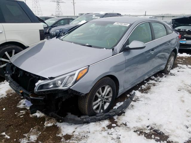 Photo 1 VIN: 5NPE24AF1GH389707 - HYUNDAI SONATA SE 