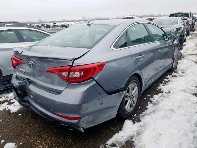 Photo 3 VIN: 5NPE24AF1GH389707 - HYUNDAI SONATA SE 