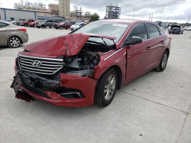 Photo 1 VIN: 5NPE24AF1GH416680 - HYUNDAI SONATA SE 