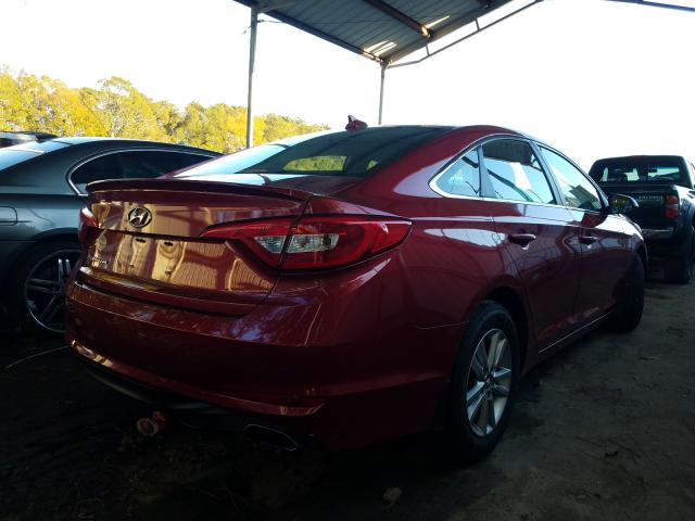 Photo 3 VIN: 5NPE24AF1GH423015 - HYUNDAI SONATA SE 