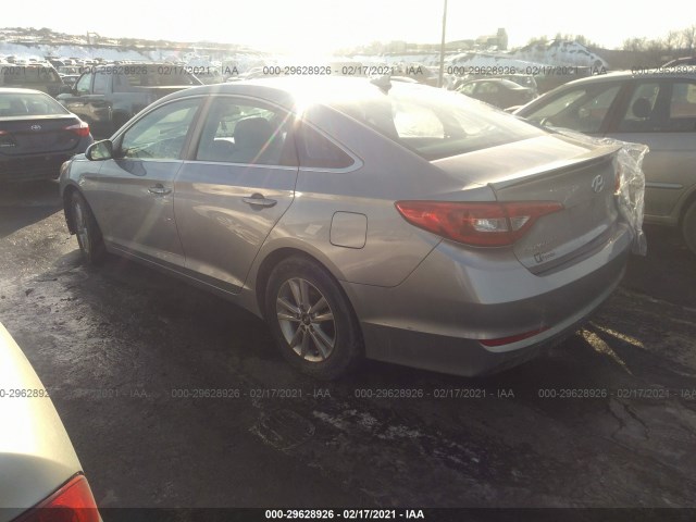 Photo 2 VIN: 5NPE24AF1GH436461 - HYUNDAI SONATA 