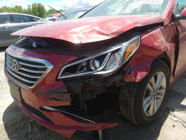 Photo 8 VIN: 5NPE24AF1HH452032 - HYUNDAI SONATA SE 