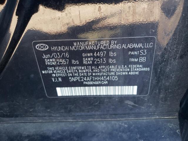 Photo 11 VIN: 5NPE24AF1HH454105 - HYUNDAI SONATA 