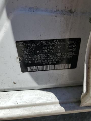 Photo 12 VIN: 5NPE24AF1HH469297 - HYUNDAI SONATA SE 