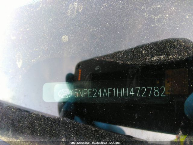 Photo 8 VIN: 5NPE24AF1HH472782 - HYUNDAI SONATA 