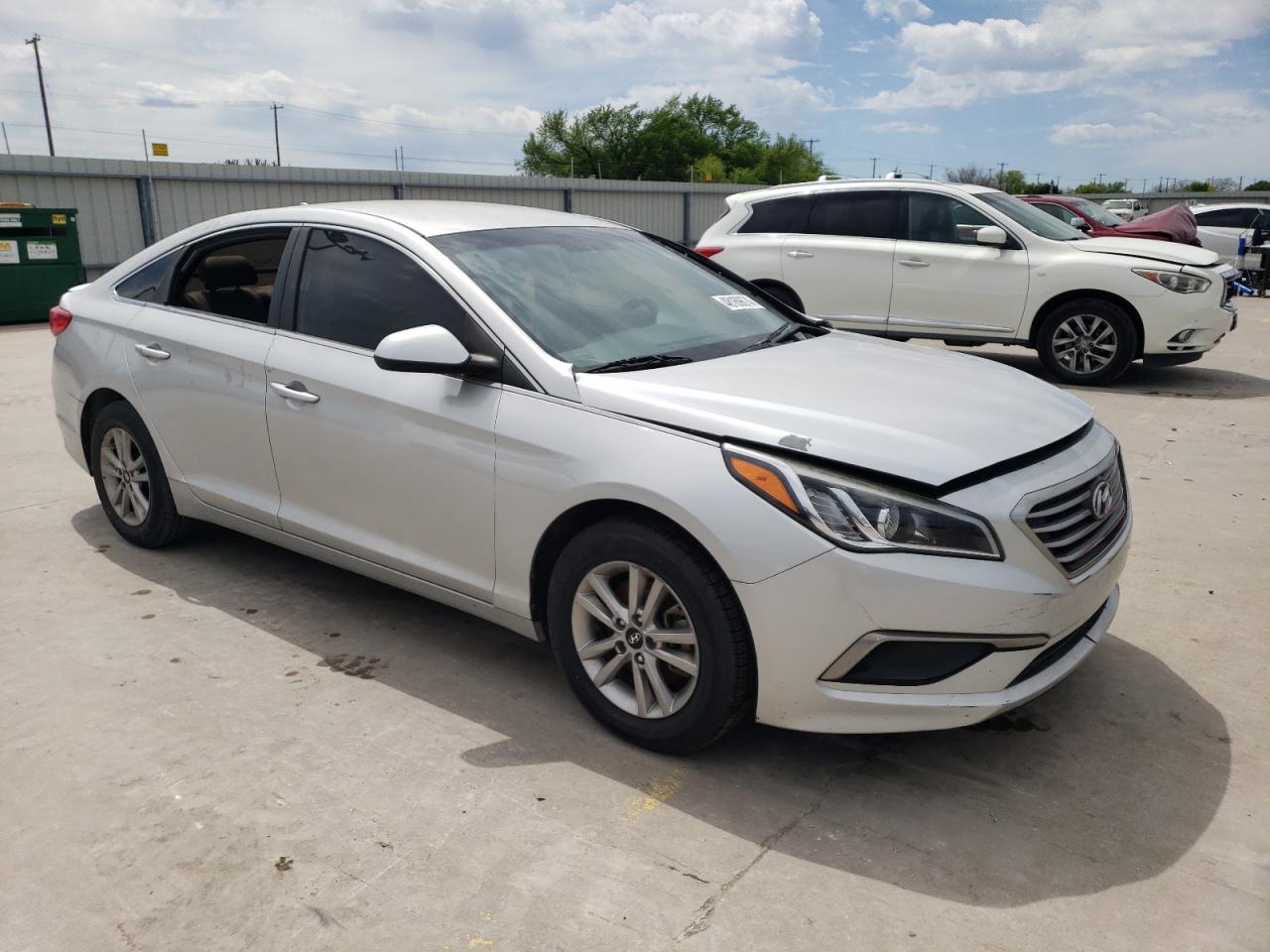 Photo 3 VIN: 5NPE24AF1HH500614 - HYUNDAI SONATA 