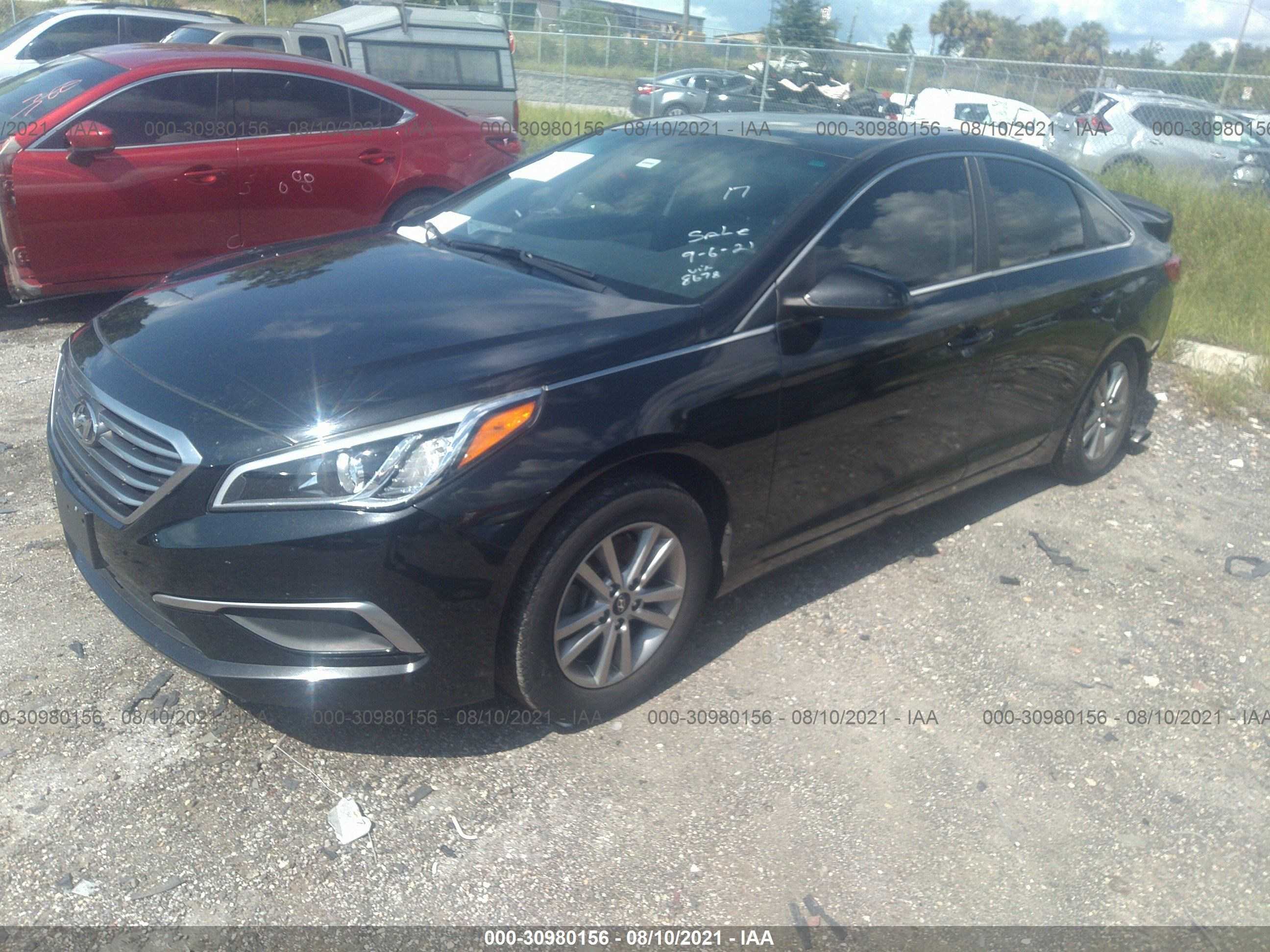 Photo 1 VIN: 5NPE24AF1HH508678 - HYUNDAI SONATA 