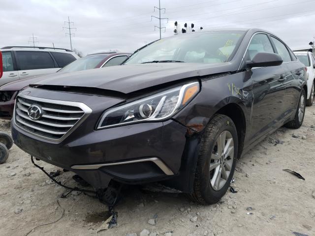 Photo 1 VIN: 5NPE24AF1HH510351 - HYUNDAI SONATA SE 