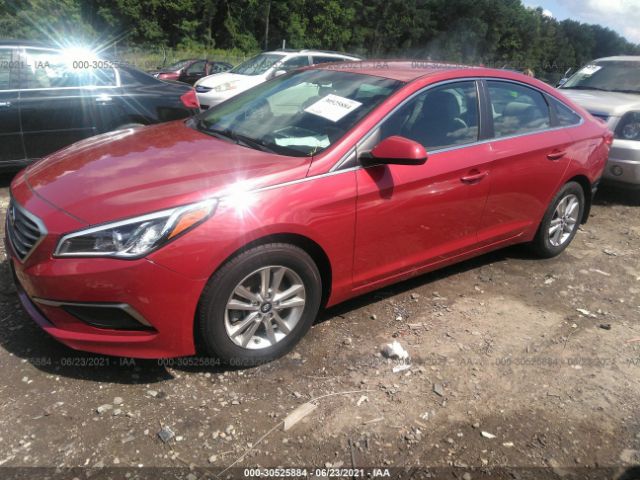 Photo 1 VIN: 5NPE24AF1HH520393 - HYUNDAI SONATA 