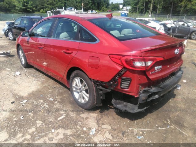 Photo 2 VIN: 5NPE24AF1HH520393 - HYUNDAI SONATA 