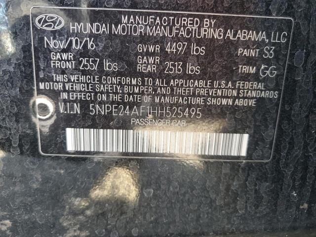 Photo 11 VIN: 5NPE24AF1HH525495 - HYUNDAI SONATA 