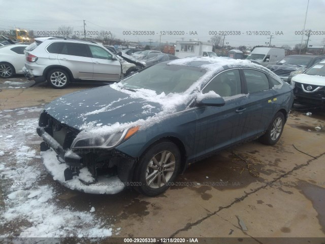 Photo 1 VIN: 5NPE24AF1HH525769 - HYUNDAI SONATA 