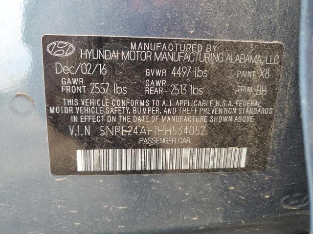 Photo 11 VIN: 5NPE24AF1HH534052 - HYUNDAI SONATA SE 