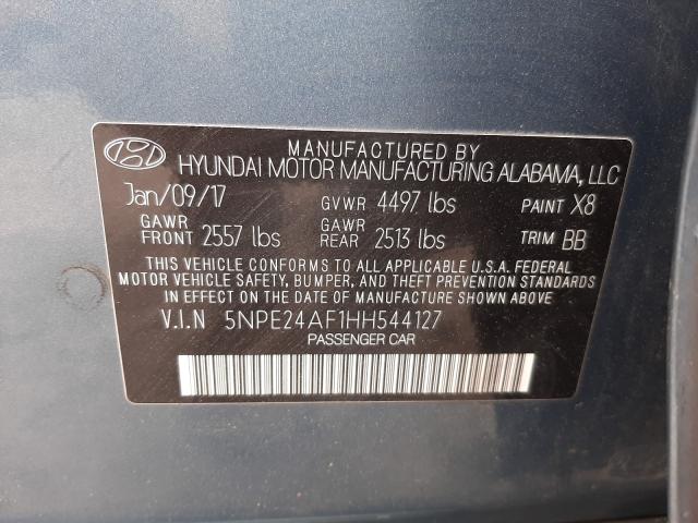 Photo 9 VIN: 5NPE24AF1HH544127 - HYUNDAI SONATA 