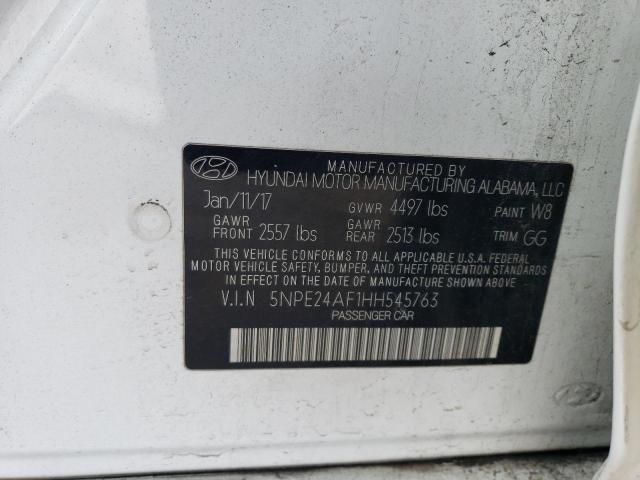 Photo 11 VIN: 5NPE24AF1HH545763 - HYUNDAI SONATA 