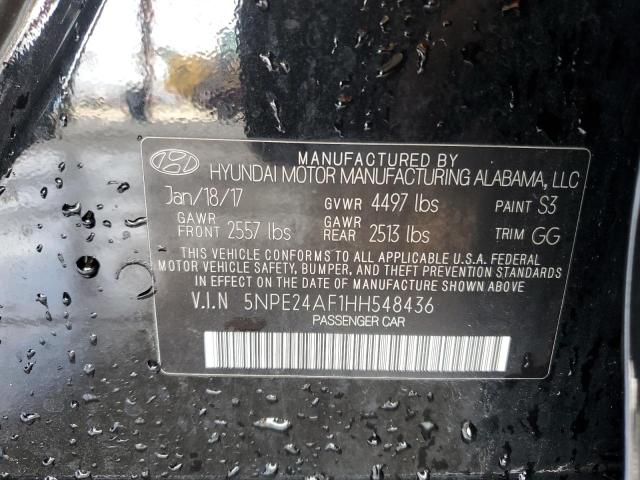 Photo 11 VIN: 5NPE24AF1HH548436 - HYUNDAI SONATA SE 