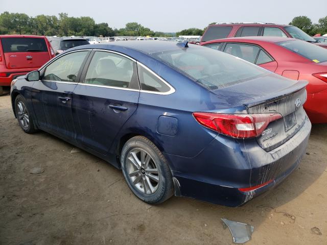 Photo 2 VIN: 5NPE24AF1HH557377 - HYUNDAI SONATA SE 