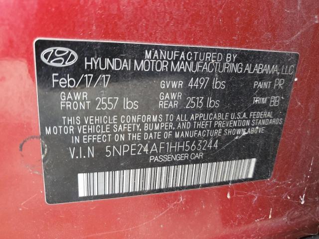 Photo 11 VIN: 5NPE24AF1HH563244 - HYUNDAI SONATA 