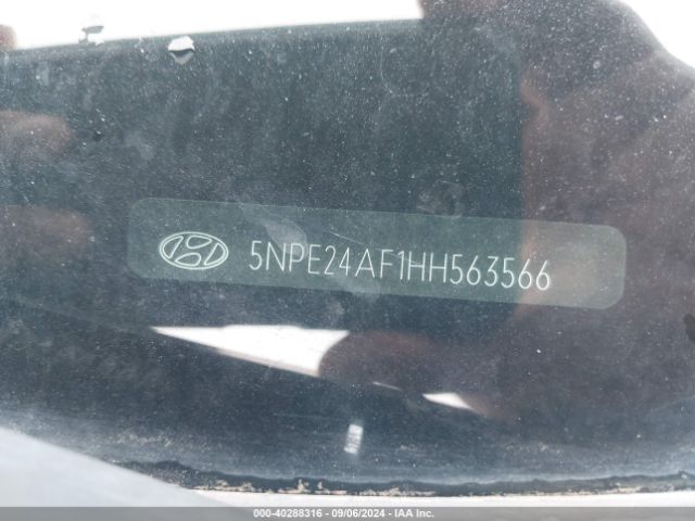 Photo 8 VIN: 5NPE24AF1HH563566 - HYUNDAI SONATA 