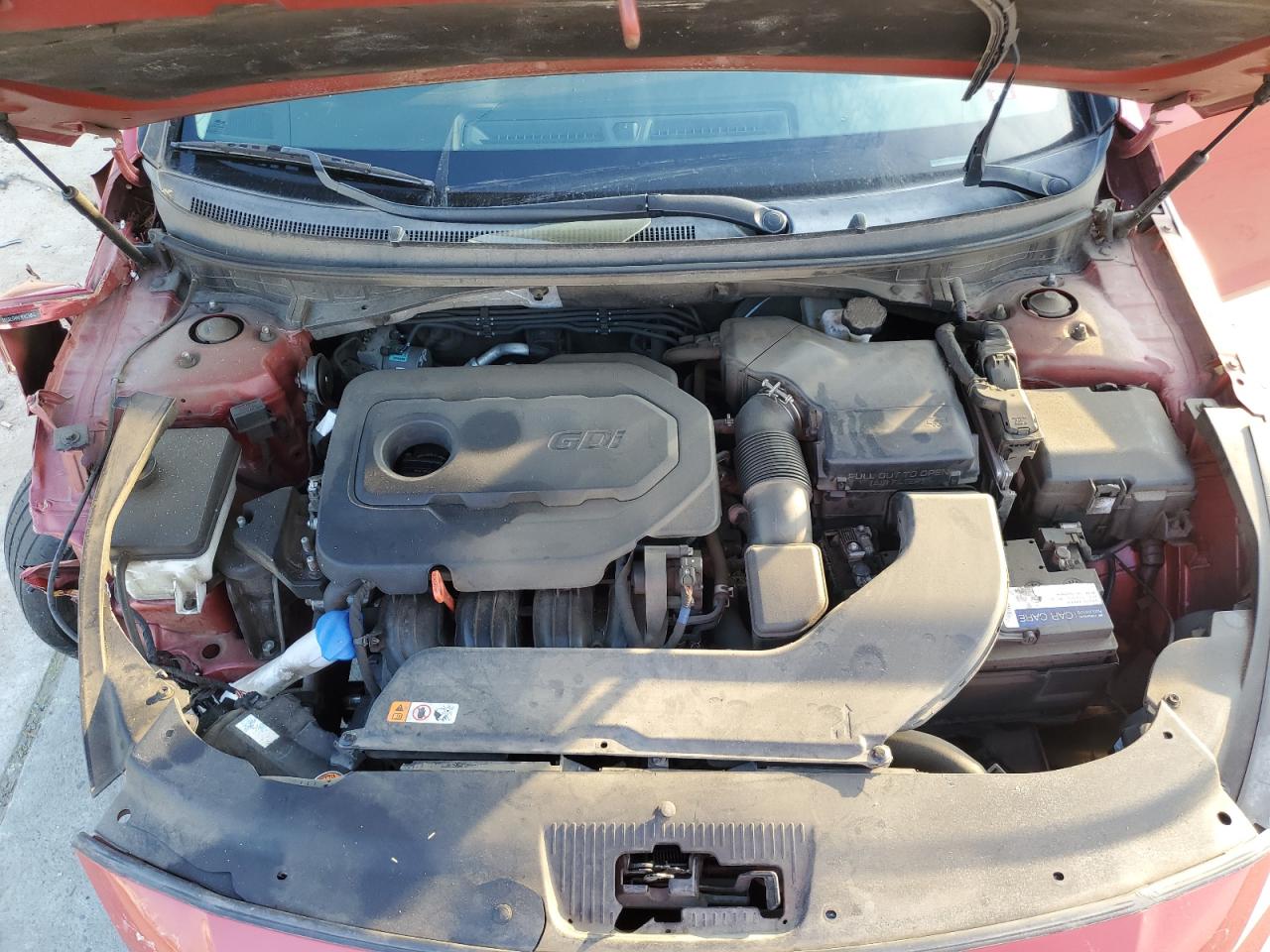 Photo 10 VIN: 5NPE24AF1HH578553 - HYUNDAI SONATA 