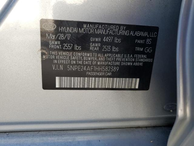 Photo 12 VIN: 5NPE24AF1HH582389 - HYUNDAI SONATA SE 