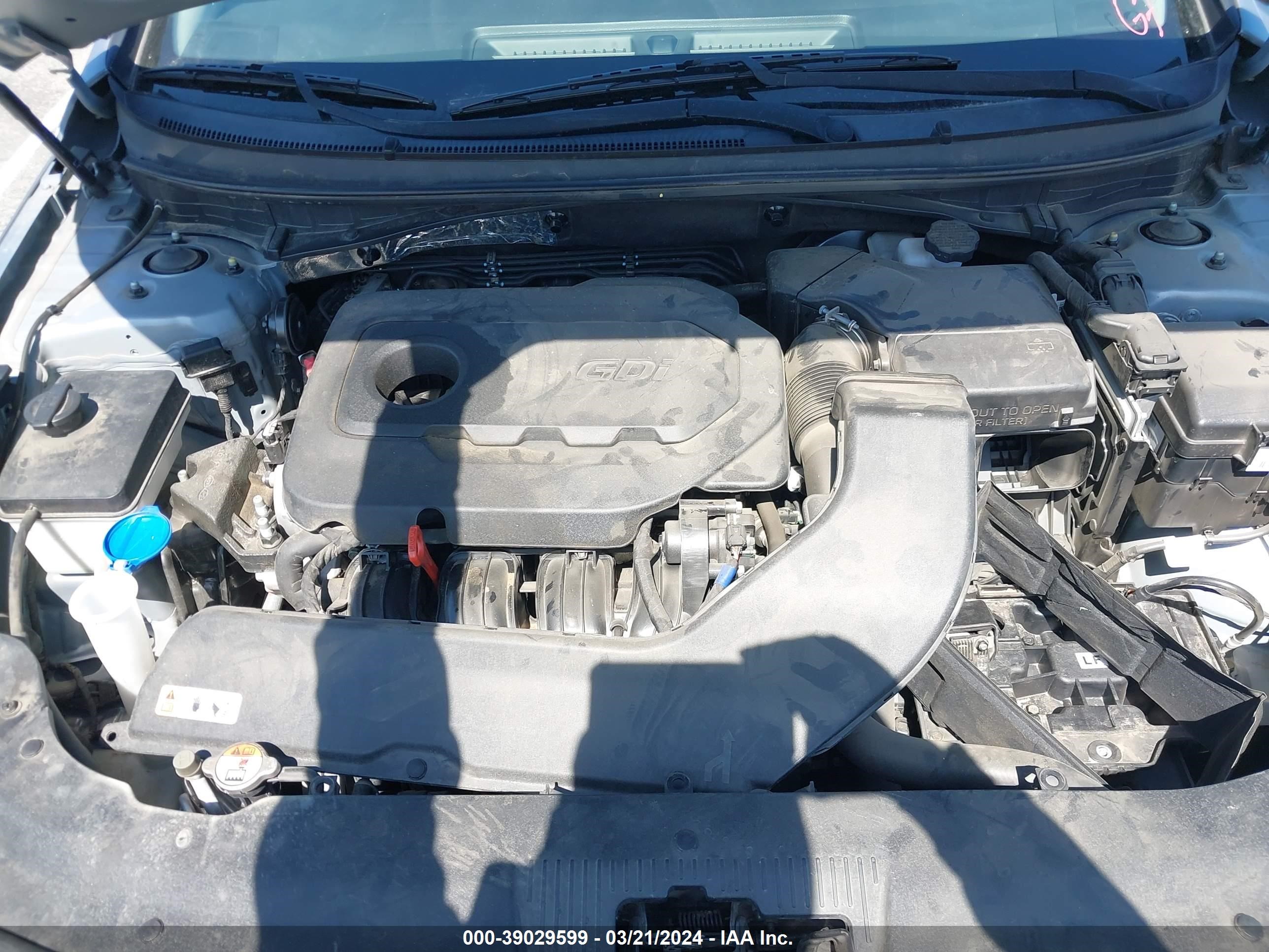 Photo 9 VIN: 5NPE24AF1HH584210 - HYUNDAI SONATA 