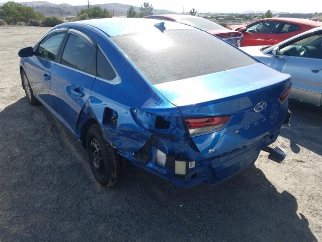 Photo 2 VIN: 5NPE24AF1JH602792 - HYUNDAI SONATA SE 