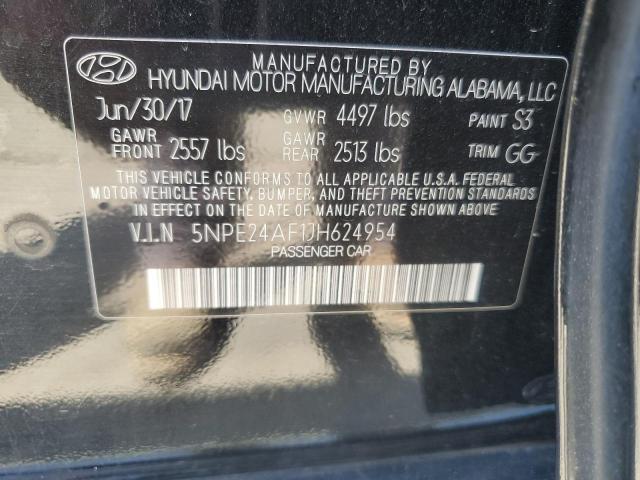 Photo 11 VIN: 5NPE24AF1JH624954 - HYUNDAI SONATA SE 