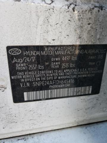 Photo 11 VIN: 5NPE24AF1JH645416 - HYUNDAI SONATA 