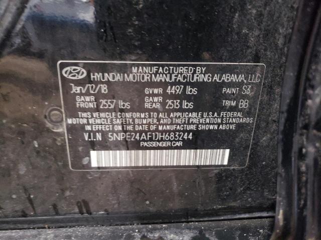 Photo 12 VIN: 5NPE24AF1JH683244 - HYUNDAI SONATA SE 