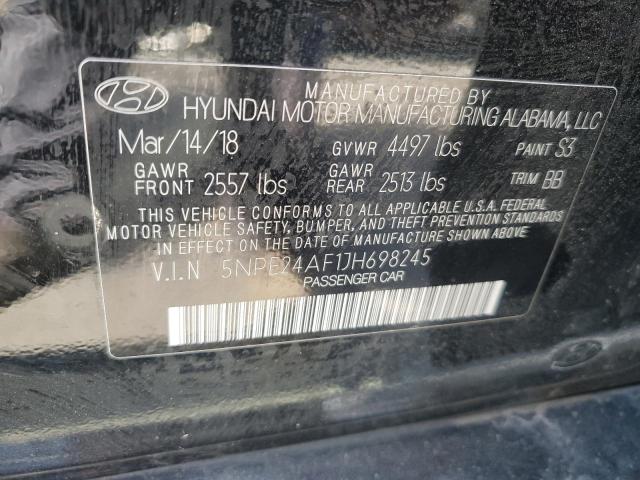 Photo 11 VIN: 5NPE24AF1JH698245 - HYUNDAI SONATA SE 