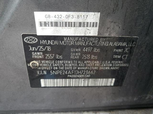 Photo 11 VIN: 5NPE24AF1JH723662 - HYUNDAI SONATA 