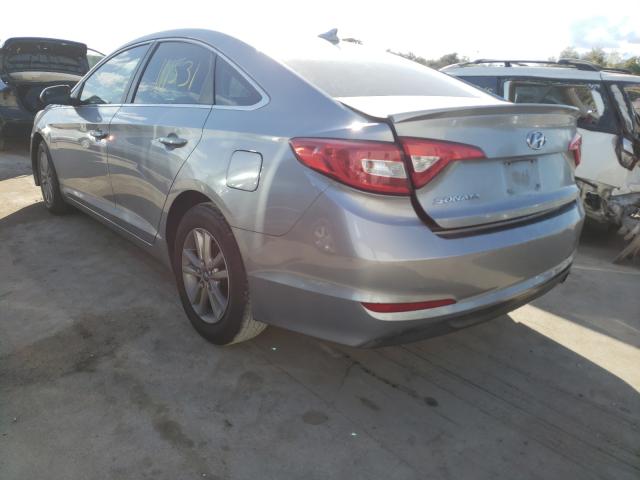 Photo 2 VIN: 5NPE24AF2FH003827 - HYUNDAI SONATA SE 