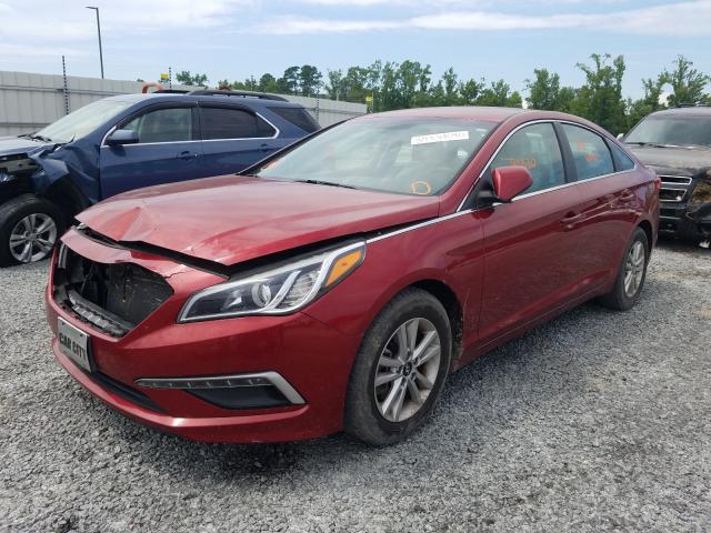 Photo 1 VIN: 5NPE24AF2FH017128 - HYUNDAI SONATA SE 