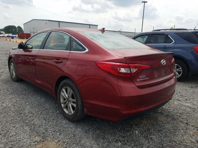 Photo 2 VIN: 5NPE24AF2FH017128 - HYUNDAI SONATA SE 