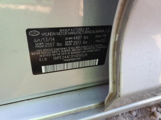 Photo 11 VIN: 5NPE24AF2FH019526 - HYUNDAI SONATA SE 