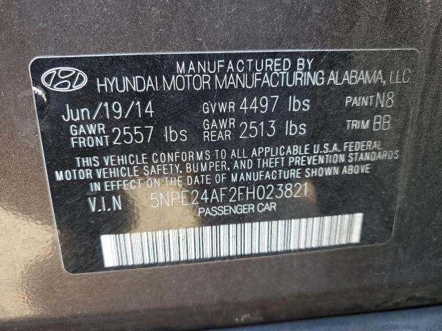 Photo 11 VIN: 5NPE24AF2FH023821 - HYUNDAI SONATA SE 