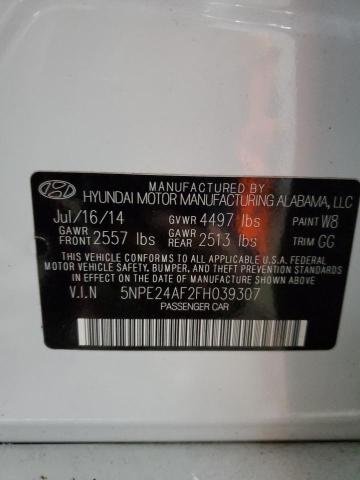 Photo 11 VIN: 5NPE24AF2FH039307 - HYUNDAI SONATA 