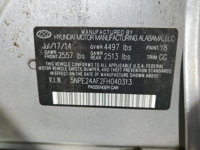 Photo 11 VIN: 5NPE24AF2FH040313 - HYUNDAI SONATA 